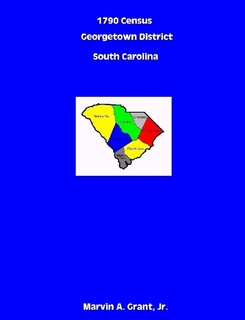 1790 Census Georgetown Dist., SC Book Cover